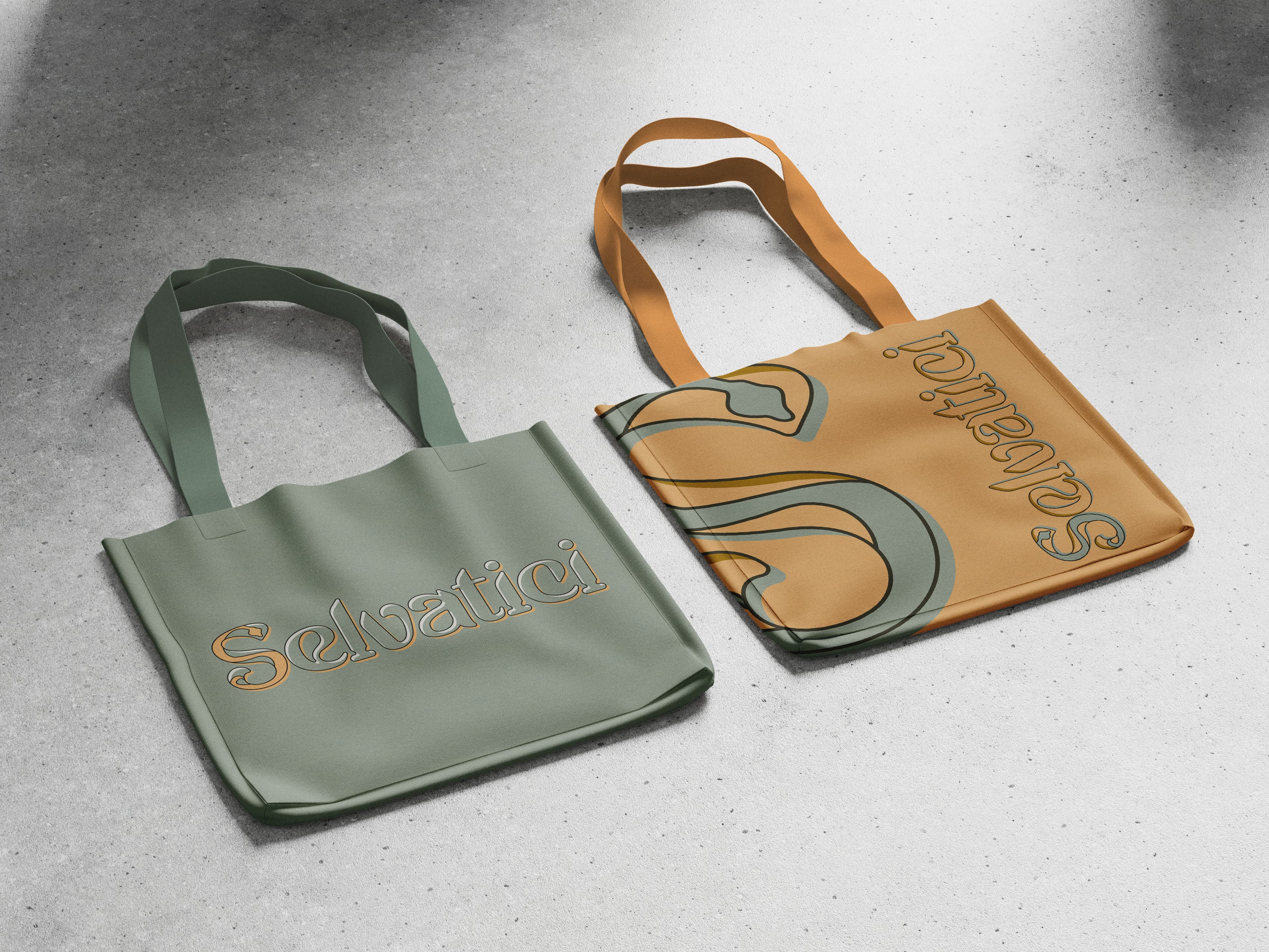 I Selvatici tote bag